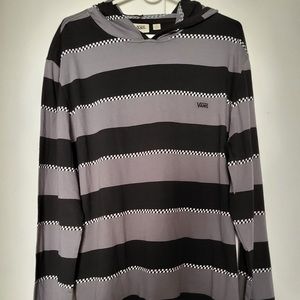 Vans long sleeve hoodie shirt
